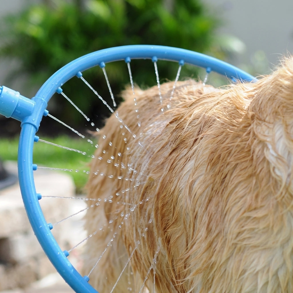 AquaPaw Bath Ring™ — Easy Dog Shower Companion